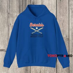 Bernie's Across from Wrigley Field Shirt 2 Bernie's Across From Wrigley Field Shirt Blue Hoodie