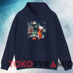 Betty Boop Bride Of Frankenstein T-shirt 3 Betty Boop Bride Of Frankenstein T shirt Navy Hoodie
