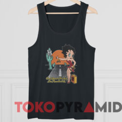 Betty Boop Get Your Kicks On Route 66 T-shirt 4 Betty Boop Get Your Kicks On Route 66 T shirt Black TankTop