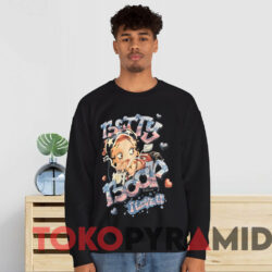 Betty Boop I Love You T-shirt 2 Betty Boop I Love You T shirt Black Sweatshirt