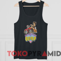 Betty Boop Motorcycles By Boop T-shirt 4 Betty Boop Motorcycles By Boop T shirt Black TankTop