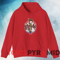 Betty Boop New York City T-shirt 3 Betty Boop New York City T shirt Red Hoodie