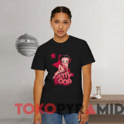 Betty Boop Sexy Star T shirt Black T shirt