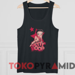 Betty Boop Sexy Star T-shirt 4 Betty Boop Sexy Star T shirt Black TankTop