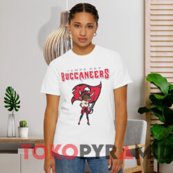 Betty Boop Tampa Bay Buccaneers T shirt White T shirt