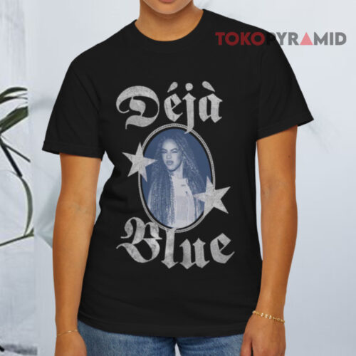 Beyoncé Deja Blue Black T shirt Beyoncé Deja Blue Black T shirt