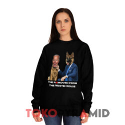 Biden's Dog Commander Shirt The Removed From The White House 3 Biden's Dog Commander The Removed From The White House Black Sweatshirt