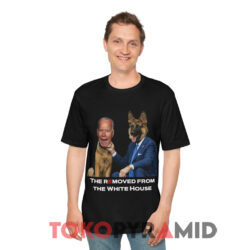 Biden's Dog Commander The Removed From The White House Black T shirt