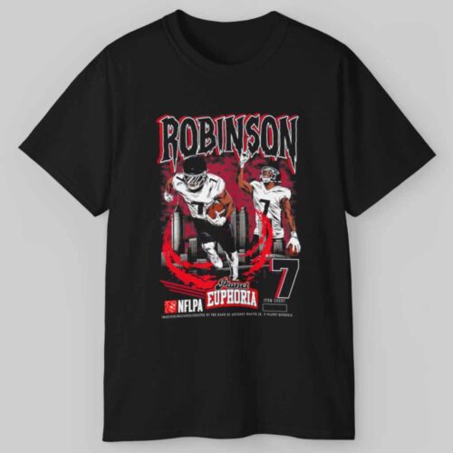 Bijan Robinson Atlanta Falcons Nflpa 2026 T shirt