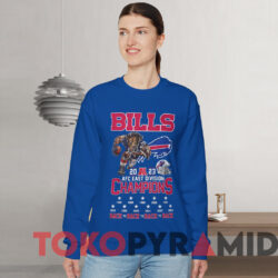 Bills 2023 AFC East Champions Let's Go Bills Shirt 2 Bills 2023 Afc East Champions Let's Go Bills Shirt Blue Sweatshirt