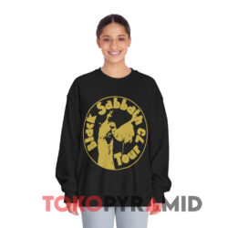 Black Sabbath Tour 73 Shirt 2 Black Sabbath Tour 73 Black Sweatshirt