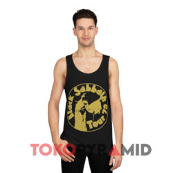 Black Sabbath Tour 73 Black Tank Top