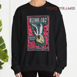 Blink 182 Fall Tour 2025 Darien Center Ny Poster Sweatshirt
