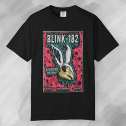 Blink 182 Fall Tour 2025 Darien Center Ny Poster T shirt