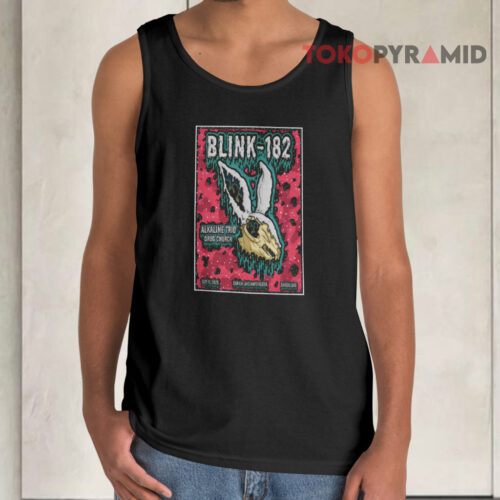 Blink 182 Fall Tour 2025 Darien Center Ny Poster Tank Top Blink 182 Fall Tour 2025 Darien Center Ny Poster Tank Top