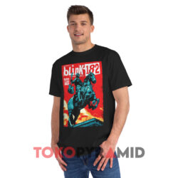 Blink 182 Madrid Wizink Center Poster Black T shirt