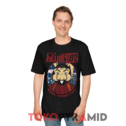 Blink-182 Tour Madrid WiZink Center Shirt 4 Blink 182 Tour Madrid Wizink Center Black T shirt