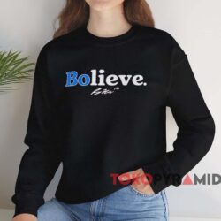 Bo Nix Bolieve Signature Shirt 4 Bo Nix Bolieve Signature Shirt Black Sweatshirt