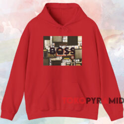 Boss Heavy Shirt 2 Boss Heavy Shirt Red Hoodie
