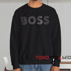 Boss Logo Graphic T-shirt 3 Boss Logo Graphic T shirt Black Sweatshirt