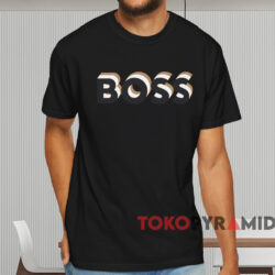 Boss Logo rubberised Shirt Black T shirt