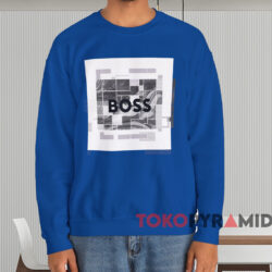 Boss Te Urban T-shirt 4 Boss Te Urban T shirt Blue Sweatshirt