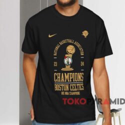 Boston Celtics 18 time Nba Finals Champions Locker Room Shirt Black T shirt