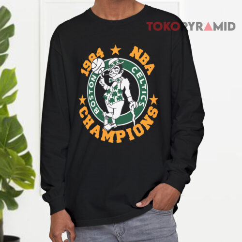 Boston Celtics 1984 Nba Champions Long sleeved