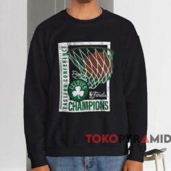 Boston Celtics 2024 Eastern Conference Champions Full Court Trap Shirt Black Sweatshirt