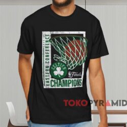 Boston Celtics 2024 Eastern Conference Champions Full Court Trap Shirt Black T shirt