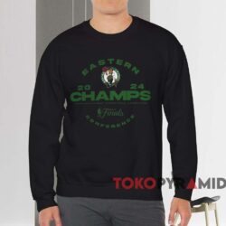 Boston Celtics 2024 Eastern Conference Champions Jump Ball Shirt Black Sweatshirt