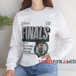 Boston Celtics 2024 Eastern Conference Champions Locker Room Shirt 3 Boston Celtics 2024 Eastern Conference Champions Locker Room Shirt White Sweatshirt