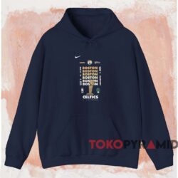 Boston Celtics 2024 NBA Finals Champions Celebration Expressive Shirt 2 Boston Celtics 2024 Nba Finals Champions Celebration Expressive Shirt Navy Hoodie