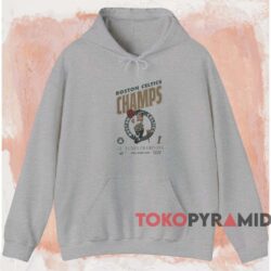 Boston Celtics 2024 NBA Finals Champions Celebration Roster Shirt 2 Boston Celtics 2024 Nba Finals Champions Celebration Roster Shirt Grey Hoodie