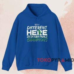 Boston Celtics 2024 NBA Finals Champions Pump Fake Hometown Shirt 2 Boston Celtics 2024 Nba Finals Champions Pump Fake Hometown Originals Shirt Blue Hoodie