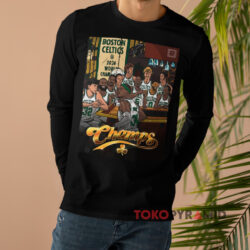 Boston Celtics 2024 World Champions Celtics Legends Poster Shirt 4 Boston Celtics 2024 World Champions Celtics’ Legends Poster Long sleeved