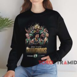 Boston Celtics 2024 World Champions Shirt 4 Boston Celtics 2024 World Champions Shirt Black Sweatshirt