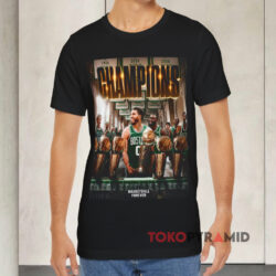 Boston Celtics Defeat The Dallas Mavericks To Win The 2024 Nba Championship Black T shirt