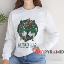 Boston Celtics Eastern Conference Champions Shirt 3 Boston Celtics Eastern Conference Champions Shirt White Sweatshirt