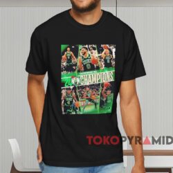 Boston Celtics Eastern Conference Finals 2024 Champions Photo Shirt Black T shirt