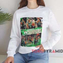 Boston Celtics Eastern Conference Finals 2024 Champions Photo Shirt 4 Boston Celtics Eastern Conference Finals 2024 Champions Photo Shirt White Sweatshirt