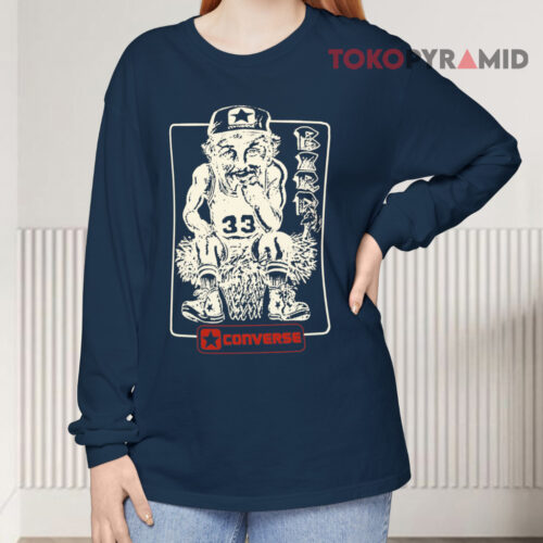 Boston Celtics Larry Bird Converse Long sleeved Boston Celtics Larry Bird Converse Long sleeved