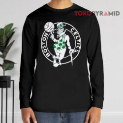 Boston Celtics Logo Nba Basketball Long sleeved