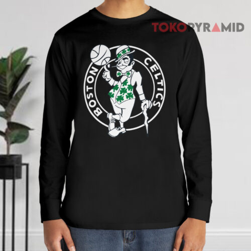 Boston Celtics Logo Nba Basketball Long sleeved