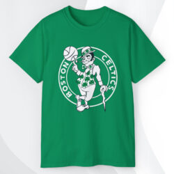 Boston Celtics Logo Nba Basketball T shirt