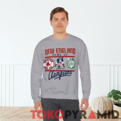 Boston New England Home Of Champions Red Sox Celtics Patriots Shirt Sweatshirt