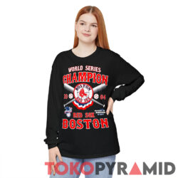Boston Red Sox 2004 World Series Champions Shirt Long Sleeve