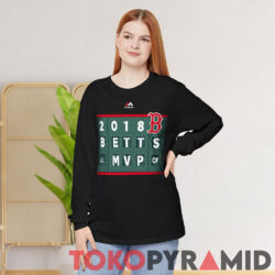 Boston Red Sox AL MVP Mookie Betts 2018 Shirt 2 Boston Red Sox Al Mvp Mookie Betts 2018 Long Sleeve