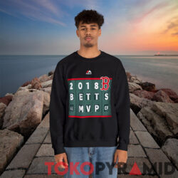 Boston Red Sox Al Mvp Mookie Betts 2018 Sweatshirt