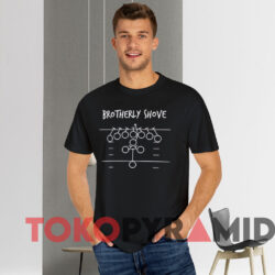 Brotherly Shove Philadelphia Eagles T shirt Black T shirt